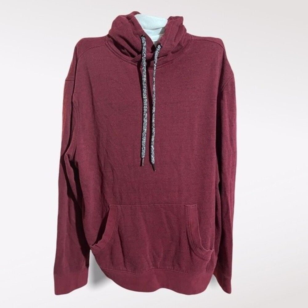 Urban Pipeline The Awesomely Soft Ultimate Hoodie. Heathered Red | Black S Large